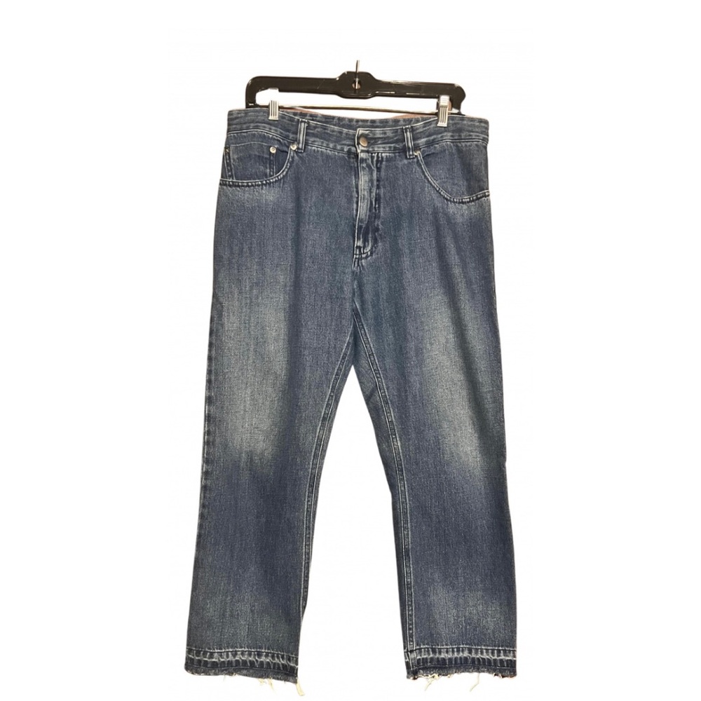 MM6 Maison Margiela crop denim with pocket detail